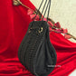 Pearl Droplet Bag Black