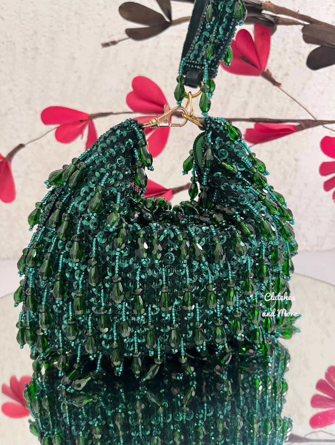 The Bagwati - Crystal Moon Bag Green