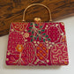 Lakhnawi Chikankari Bag Pink