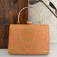 Hoor Banarsi Clutch Peach