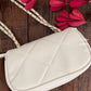 Butterfly White Sling Bag