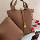 Lock it Bucket Bag Nude Brown