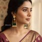 Gulnaaz Earrings Green