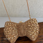 Regal Crystal Bow Clutch
