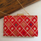 BloomingDale Clutch Red
