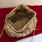 Kundan Batua Bag Shimmer Gold