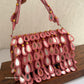 Mirror Flap Bag Pink