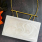 White Handheld Premium Resin Clutch