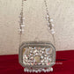 Zareen Mini Metal Bag Sliver