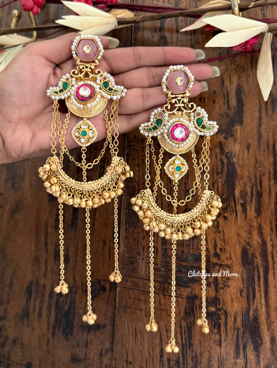 Meherbaan Chandbali Earrings