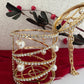 Malaika Cage Bag Gold