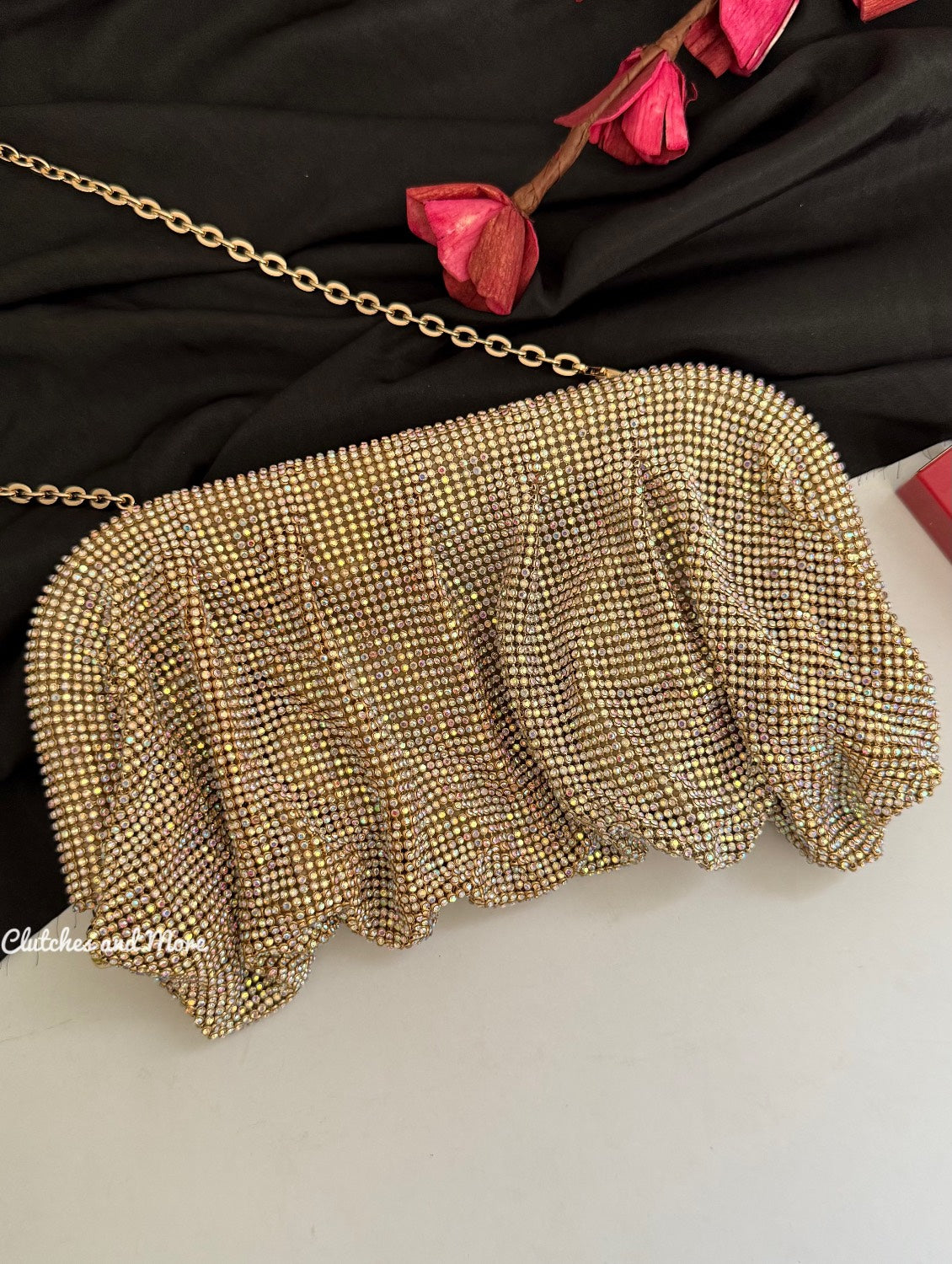 Viral Rhinestone Luxury Bag Holographic