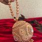 Mini Metal Potli Bag Rose Gold