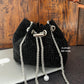 Black Bucket Bag