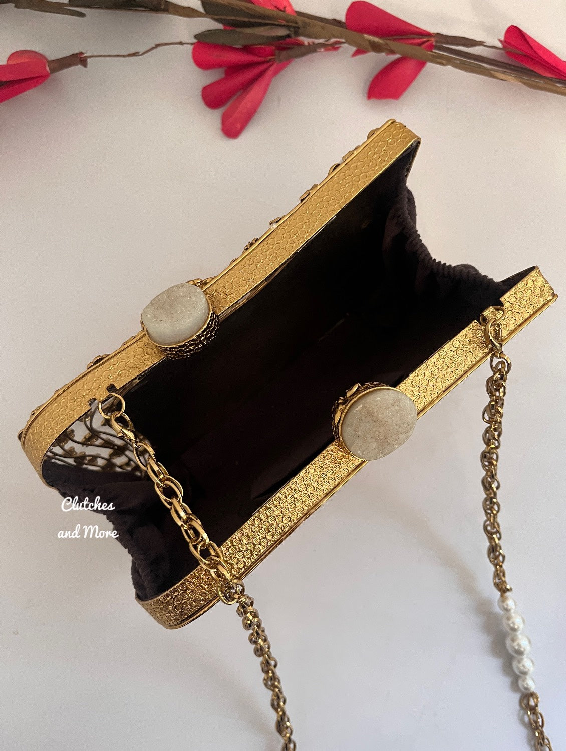 The Mehbooba Mother of Pearl Clutch