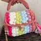 The Chick's Pick Peach Multicolored Bag