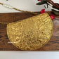 Half moon mother of pearl clutch