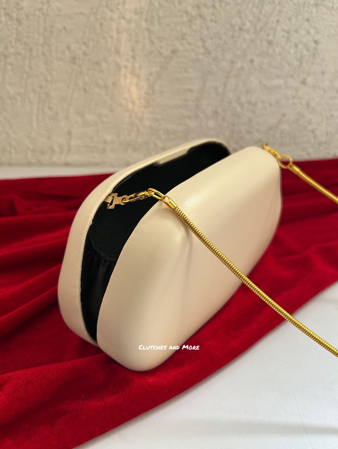 The ZARA Clutch Ivory