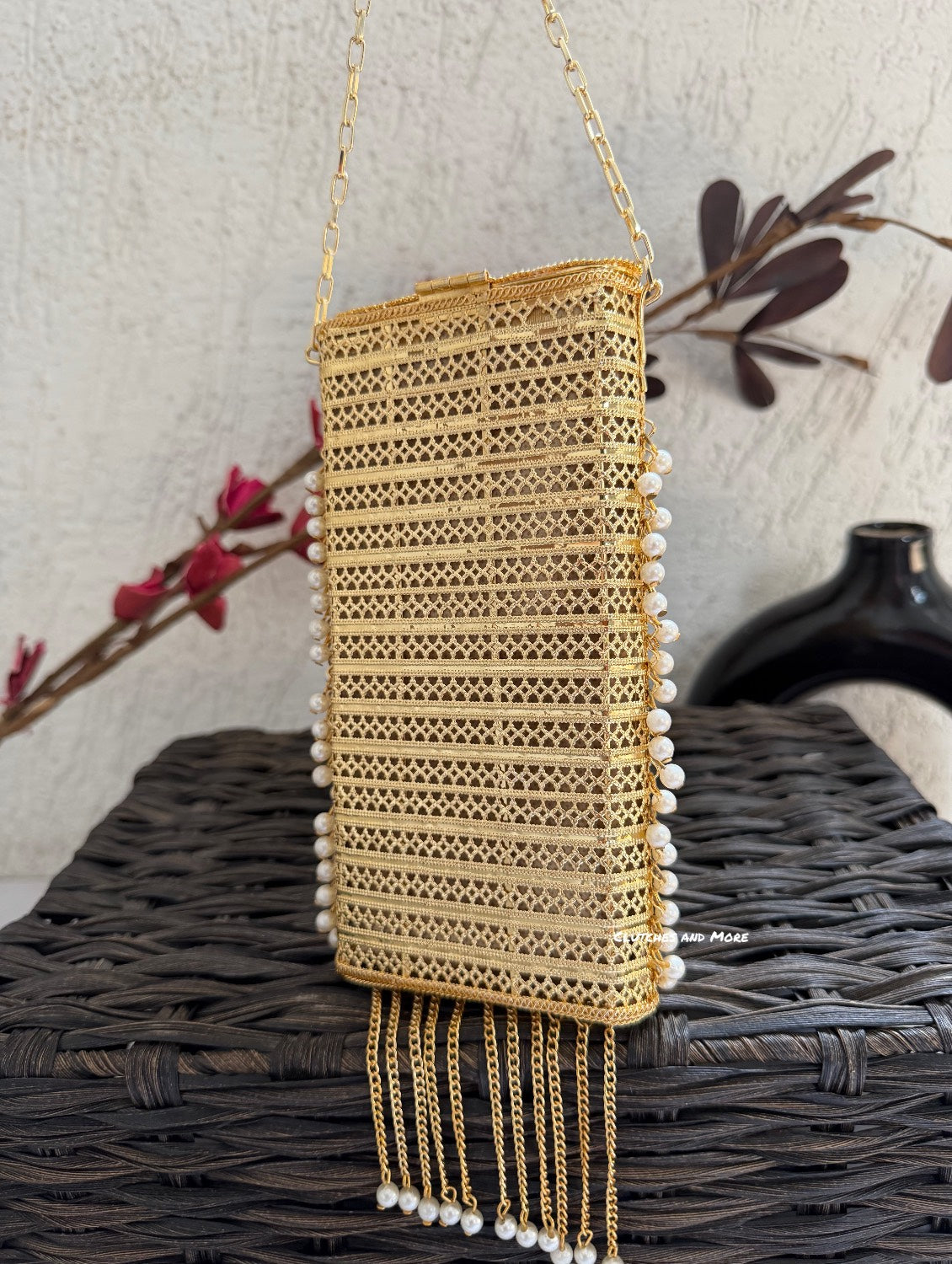 Brass Mobile Sling Gold