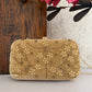 Maahi Gold Handwork Clutch Bag