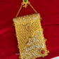 Gold Silver Brass Mobile Waist bag