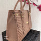 Croco Nude Tote