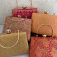 Hoor Banarsi Clutch Red Floral