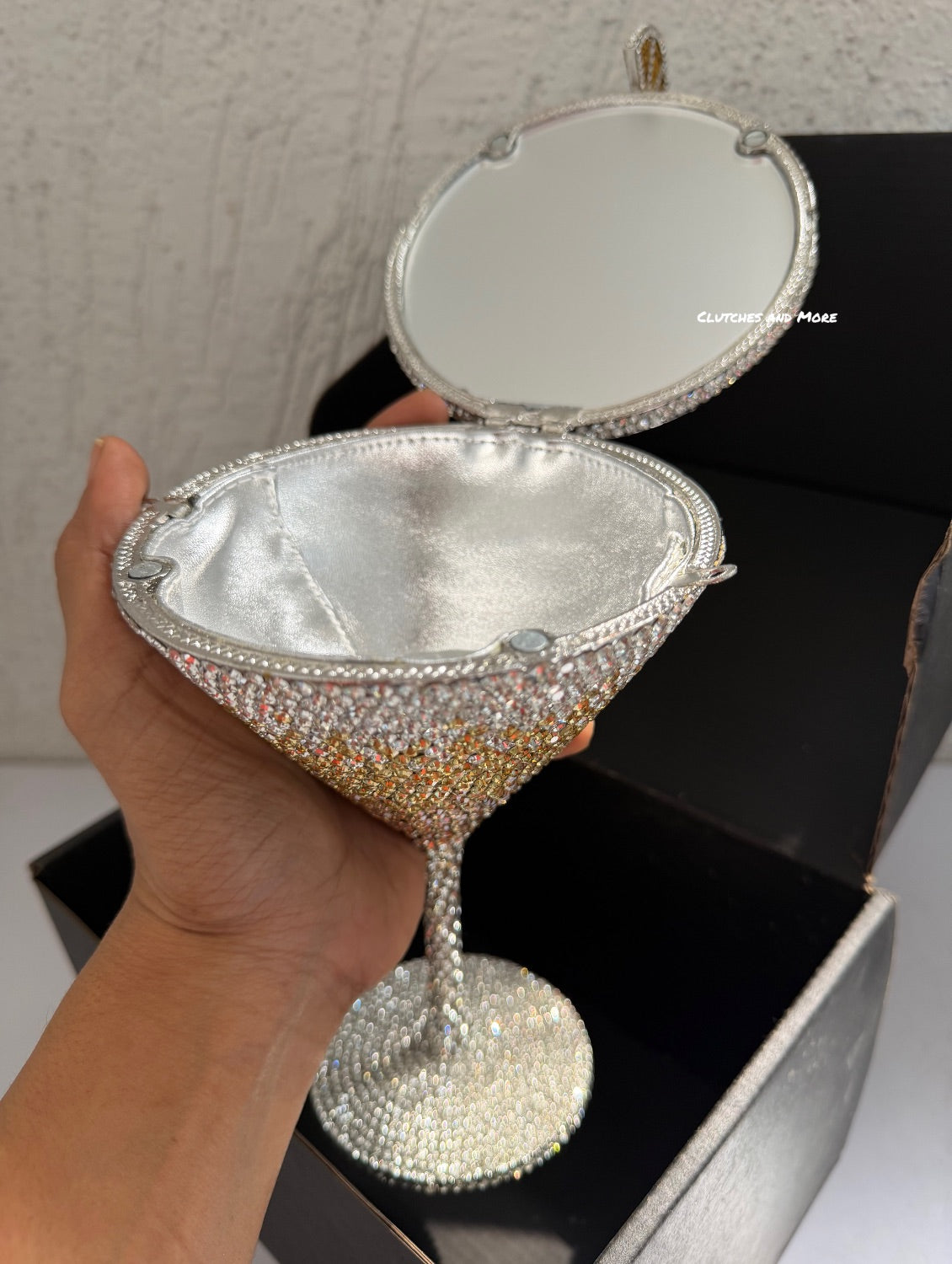 Crystal Martini Glam Glass
