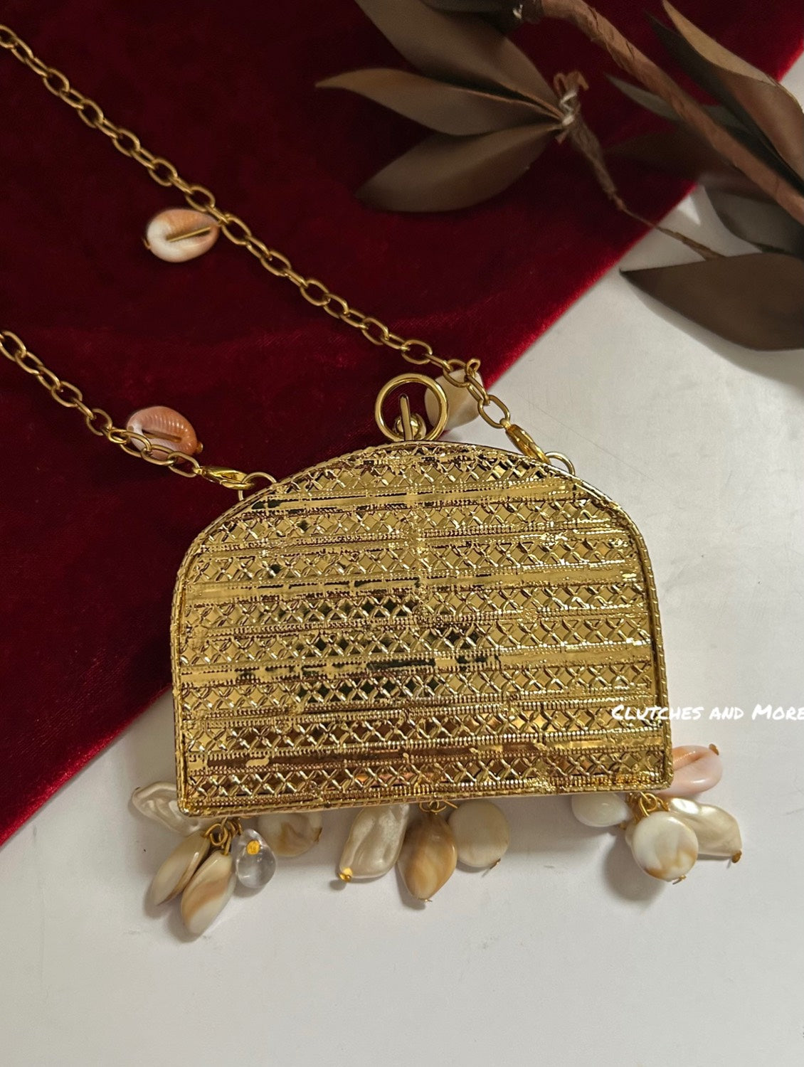 Mini Mother of Pearl Clutch