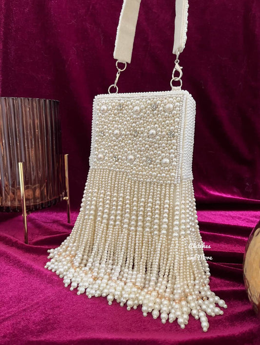 Sargam all pearl bag