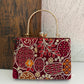 Lakhnawi Chikankari Bag Maroon