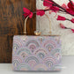 Rainbow Chikankari Bag Lavender