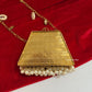 Mini MOP Brass Clutch Gold