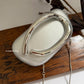 The ZARA Clutch Silver