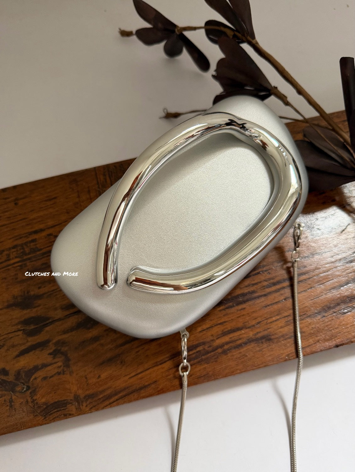 The ZARA Clutch Silver