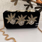 Ma Bella Box Clutch Black