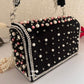 Premium Tassle Box clutch Black