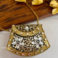 Kasika Kundan Brass Clutch Mini Gold