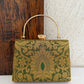 Hoor Banarsi Clutch Green