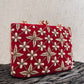 Red Suitcase Clutch