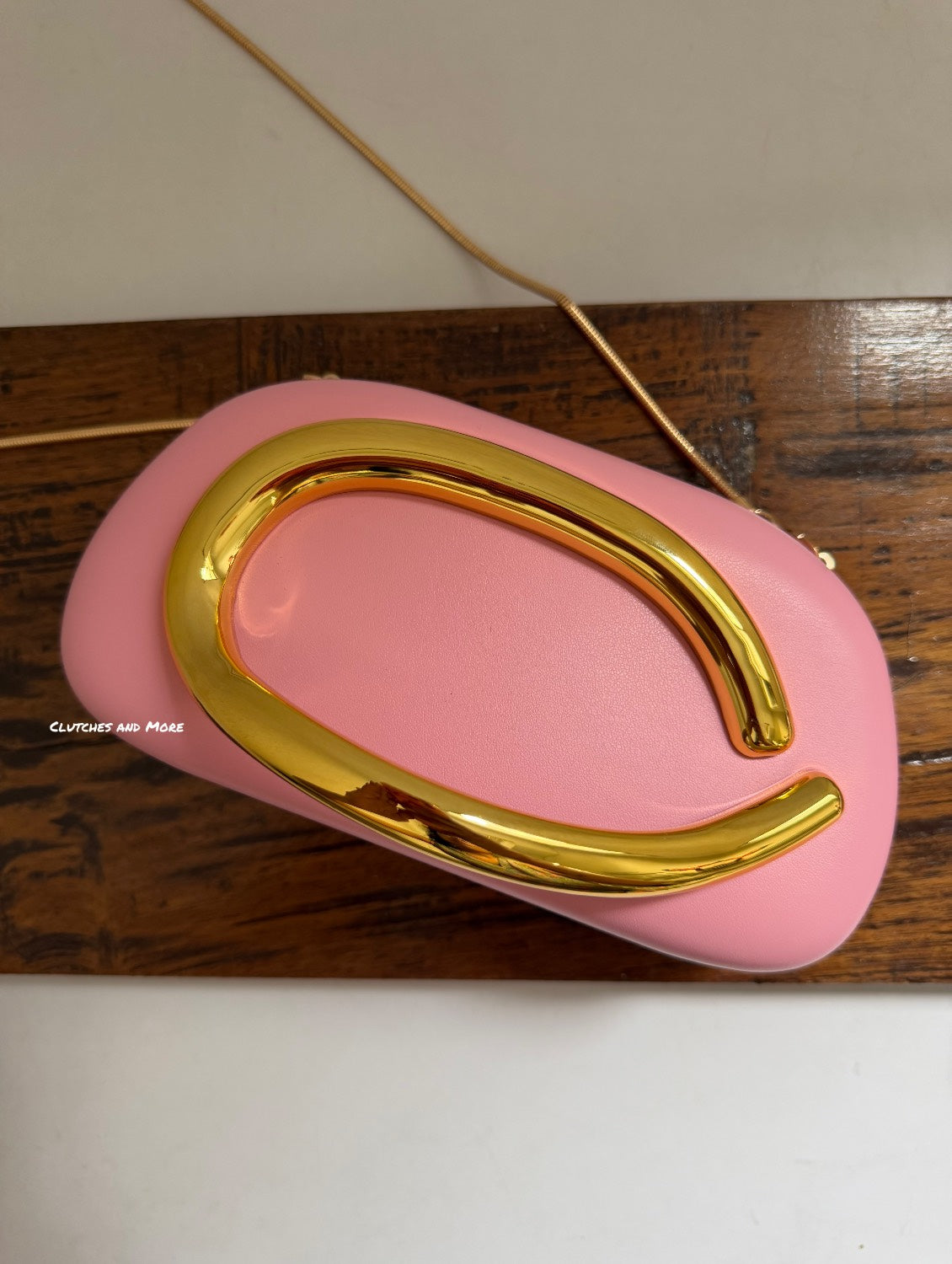 The ZARA Clutch Light Pink