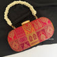 Adaa Banarsi Clutch Multicolored