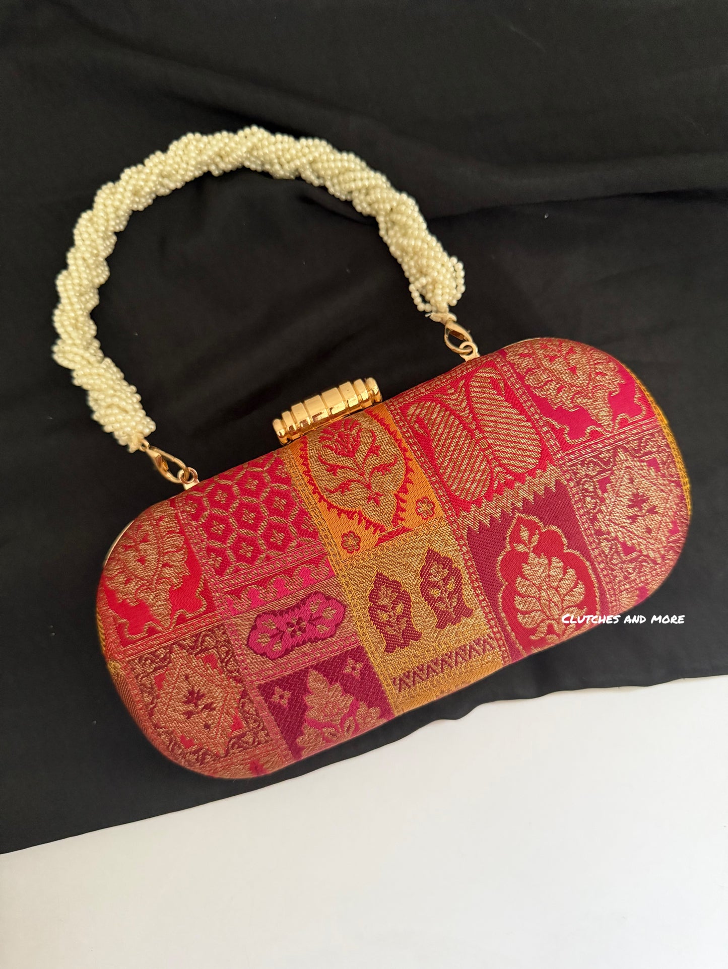 Adaa Banarsi Clutch Multicolored