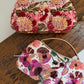 Poppy Floral Capsule Clutch Pink Multicoloured