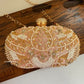 Aarohi Peach Capsule Clutch