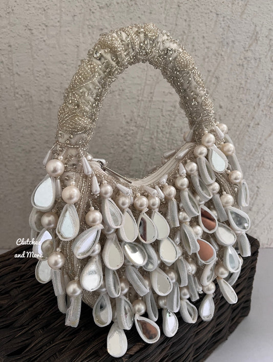 Mirror Moon Bag White