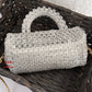 Crystal Duffle Clutch