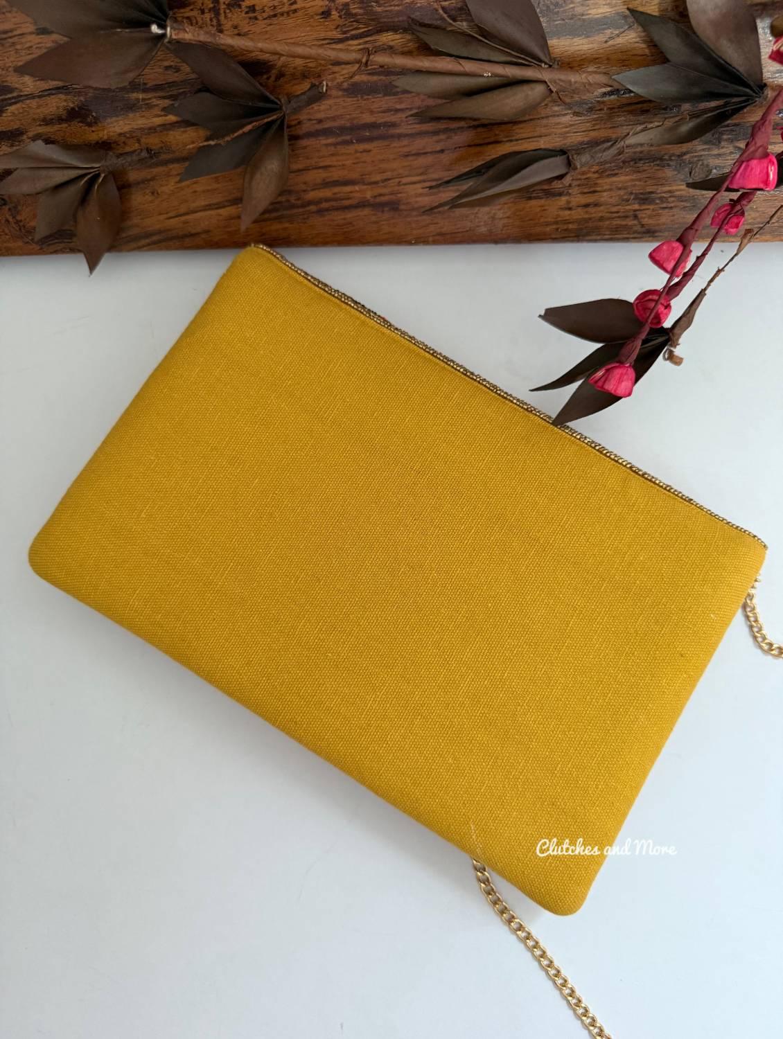 Boho Nude Envelope Flap Bag