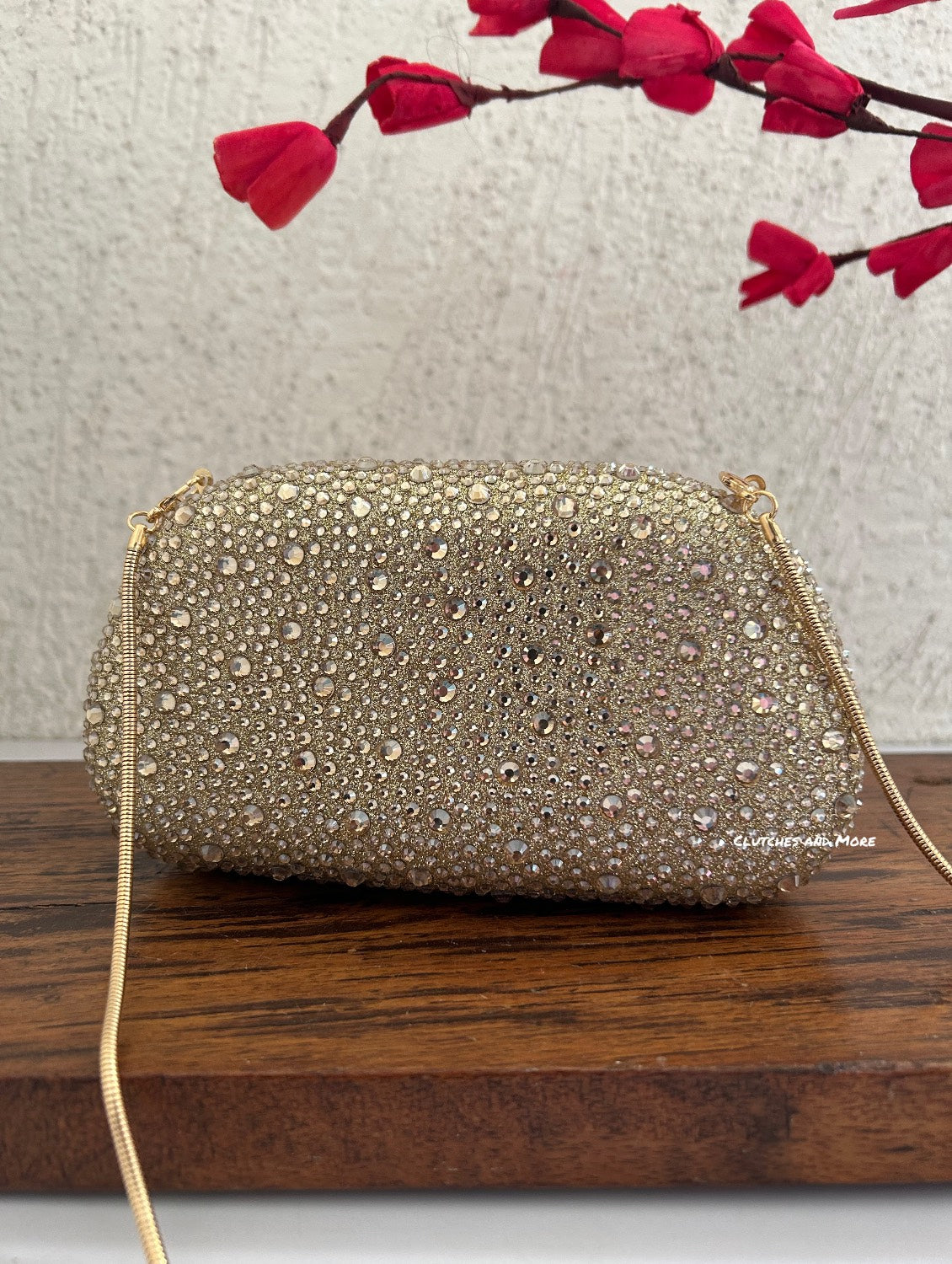 The ZARA Clutch Gold ( Party Edition )