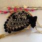 Black Ball Tassles Potli